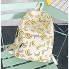 Banana Book Bag Backpack Harajuku Kawaii Fashion Bag Tropical Fruit