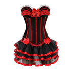 Tummy-Slimming Corset for a Beautiful Hourglass Figure - Red / S - Shirt