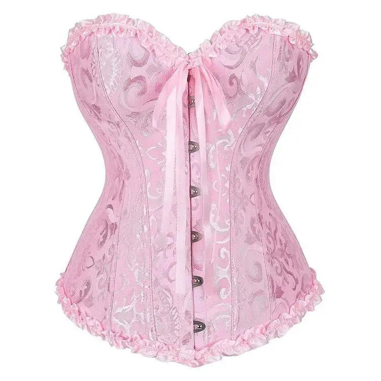 Tummy-Slimming Corset for a Beautiful Hourglass Figure - Pink / S - Shirt