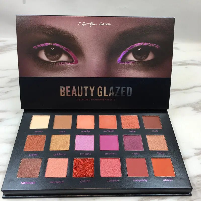 Ultra Glamorous Eyeshadow Palette in Matte and Shimmer Finishes - Cosparty