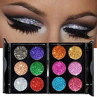 Ultra Glamorous Glitter Eyeshadow Palette with Perfect Pigmentation - Make-Up