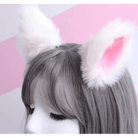 Ultra Plush Kawaii Neko or Fox Ears for Petplay Fun - Cosparty