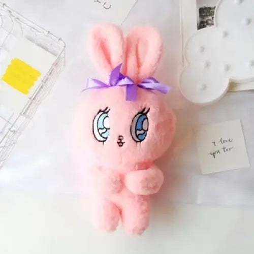 Ultra Plush Kawaii Wego Bunny Rabbit Stuffed Animal - Light Pink - Plush