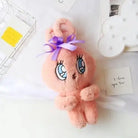 Ultra Plush Kawaii Wego Bunny Rabbit Stuffed Animal - Dark Pink - Plush