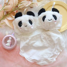 Ultra Plush Panda Teddy Lingerie Set for Cozy Nighttime Wear - lingerie