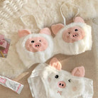 Ultra Plush Piggy Lingerie Set for Comfortable Nighttime Wear - Cosparty