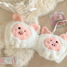 Ultra Plush Piggy Lingerie Set for Comfortable Nighttime Wear - lingerie