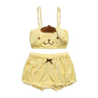 Ultra Plush Pompompurin Inspired Lingerie Set with Cute Tops Length - Cosparty