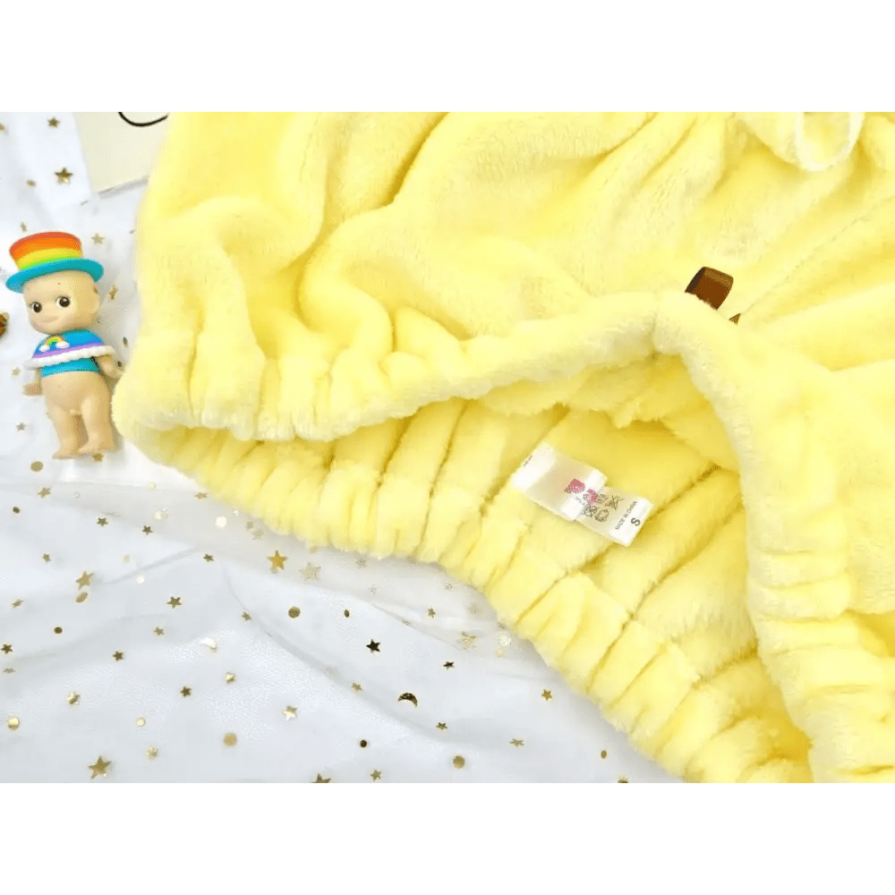 Ultra Plush Pompompurin Inspired Lingerie Set with Cute Tops Length - Cosparty