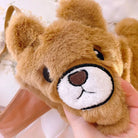 Ultra Plush Teddy Bear Lingerie Set for Bust - Under Bust Comfort - Cosparty