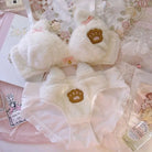 Ultra Plush Teddy Bear Lingerie Set for Bust - Under Bust Comfort - Cosparty