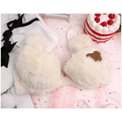 Ultra Plush Teddy Bear Lingerie Set for Cozy Nights - Cosparty
