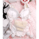 Ultra Plush Teddy Bear Lingerie Set for Cozy Nights - Cosparty