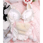 Ultra Plush Teddy Bear Lingerie Set for Cozy Nights - lingerie set