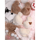 Ultra Plush Teddy Bear Lingerie Set for Cozy Nights - Cosparty