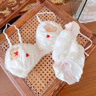 Ultra Plush Teddy Bear Lingerie Set for Cuties - Cosparty