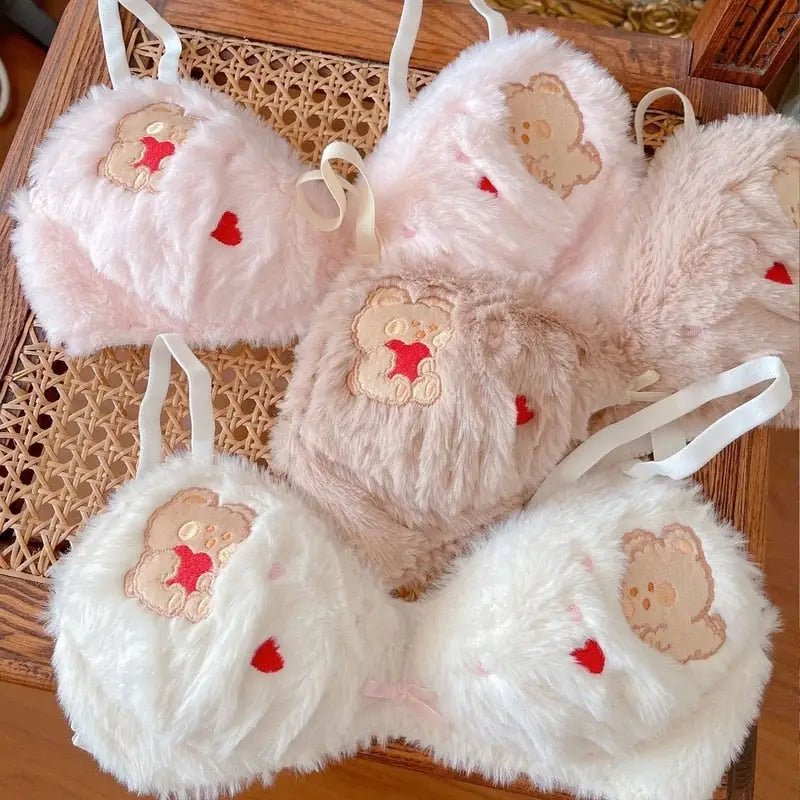 Ultra Plush Teddy Bear Lingerie Set for Cuties - Cosparty