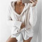 Ultra - Soft Furry Hoodie for Cozy Comfort - Cosparty