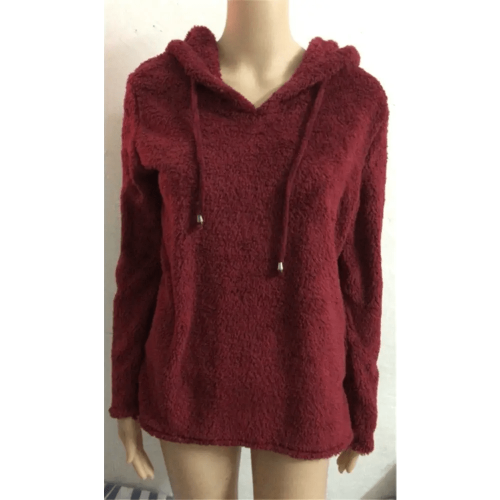 Ultra - Soft Furry Hoodie for Cozy Comfort - Cosparty