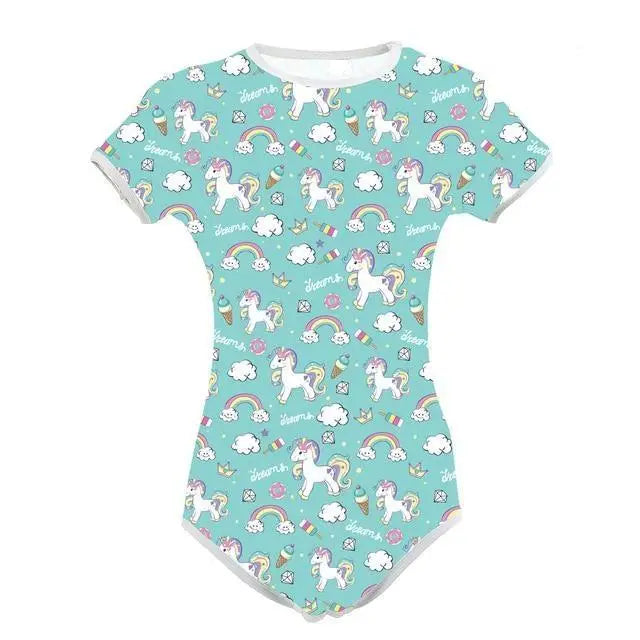 Unicorn Onesie - Mint / XXXL - onesie