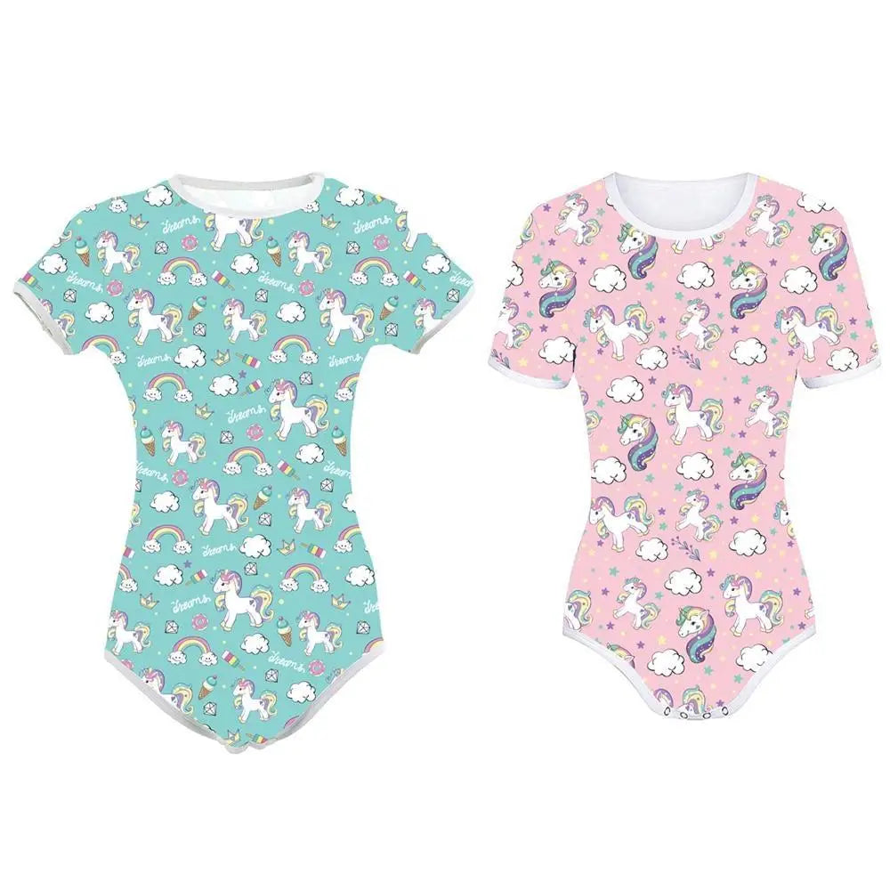 Unicorn Adult Onesie in Pink or Blue Available Now in New Condition - onesie