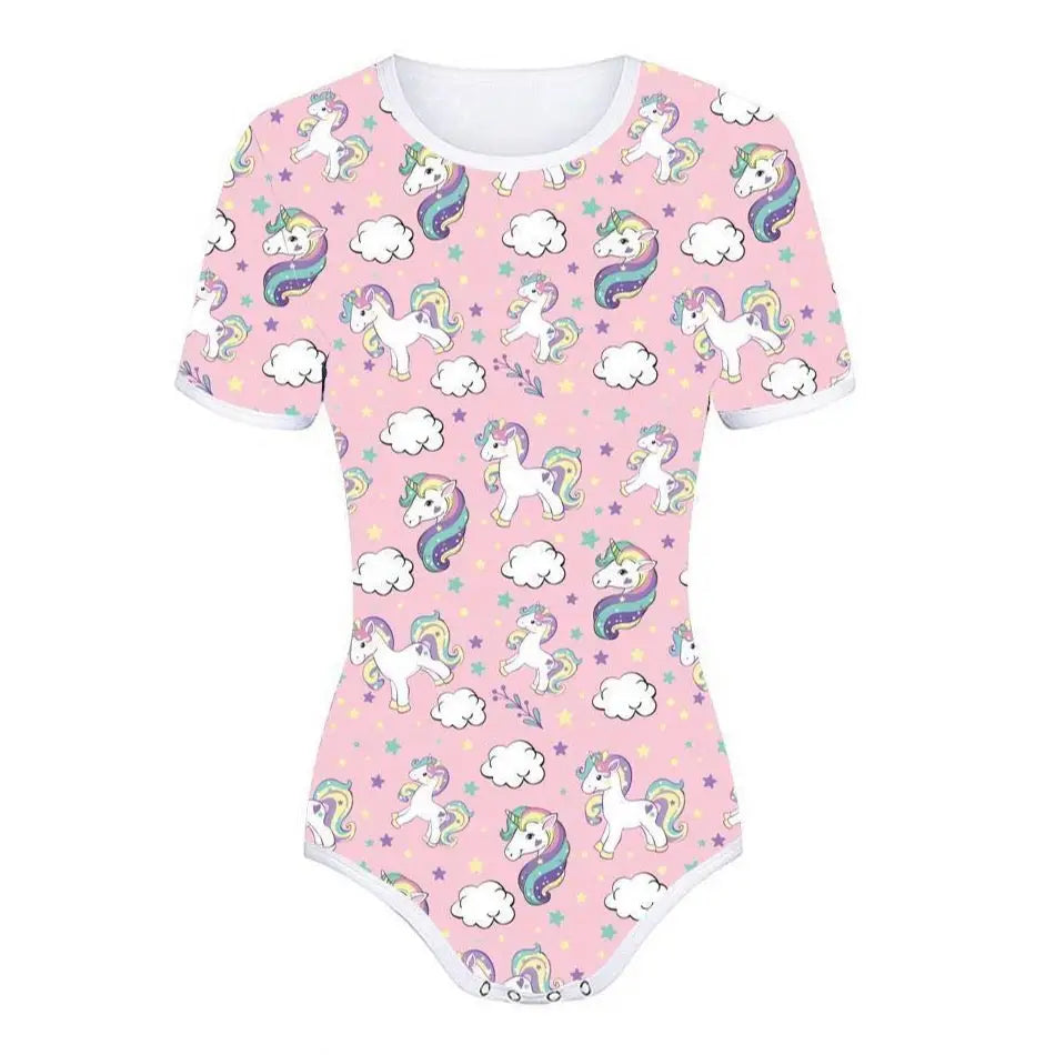 Unicorn Adult Onesie in Pink or Blue Available Now in New Condition - onesie