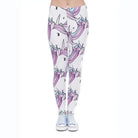 Unicorn Leggings in Pastel Designs for Playful Comfort - Cosparty