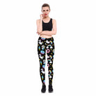 Unicorn Themed Plus Size Leggings in Vibrant Colors - Leggings
