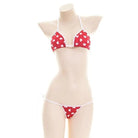 Valentine Inspired Heart Bikini in Red and White - Cosparty