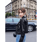 Vegan Leather Moto Jacket for Cosparty in Multiple Colors - Cosparty