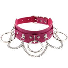 O-Ring Collar - Fuchsia - Choker