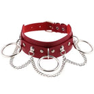 O-Ring Collar - Red - Choker