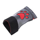 Vegan Leather Puppy Paw Mittens in Red or White - Cosparty