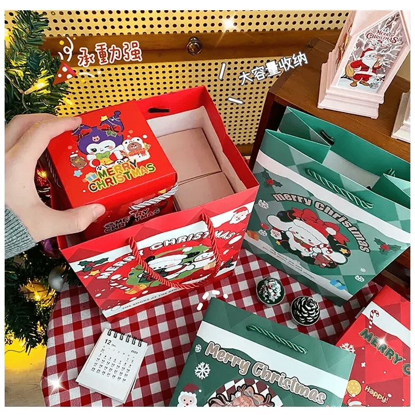 Very Kawaii Holiday Gift Bags for Whimsical Seasonal Gifting - Cosparty