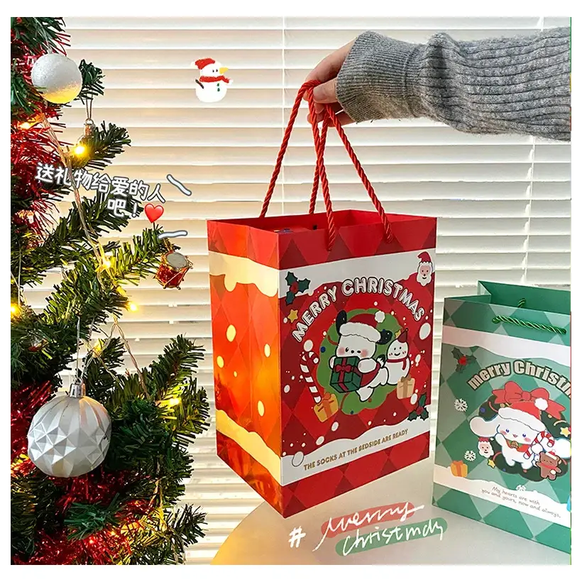 Very Kawaii Holiday Gift Bags for Whimsical Seasonal Gifting - gift bags