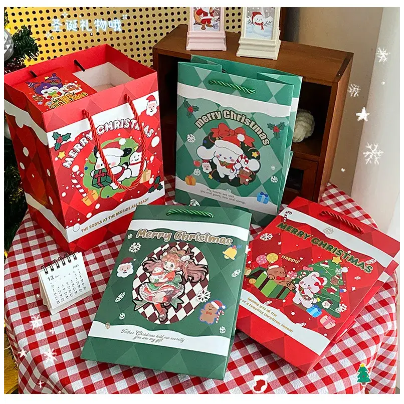 Very Kawaii Holiday Gift Bags for Whimsical Seasonal Gifting - gift bags