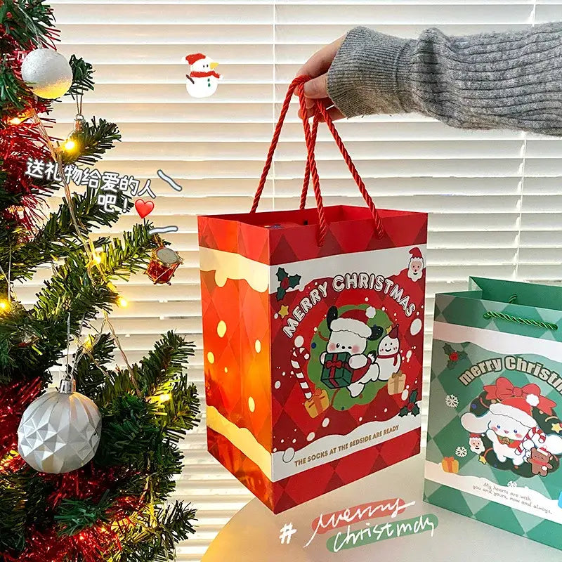 Very Kawaii Holiday Gift Bags for Whimsical Seasonal Gifting - gift bags