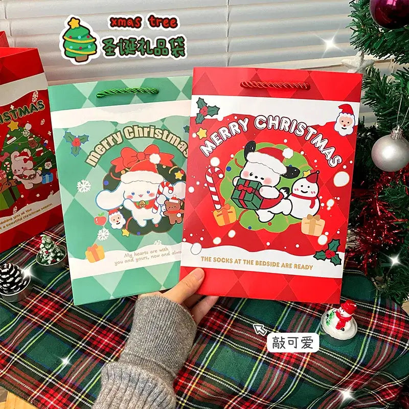 Very Kawaii Holiday Gift Bags for Whimsical Seasonal Gifting - gift bags