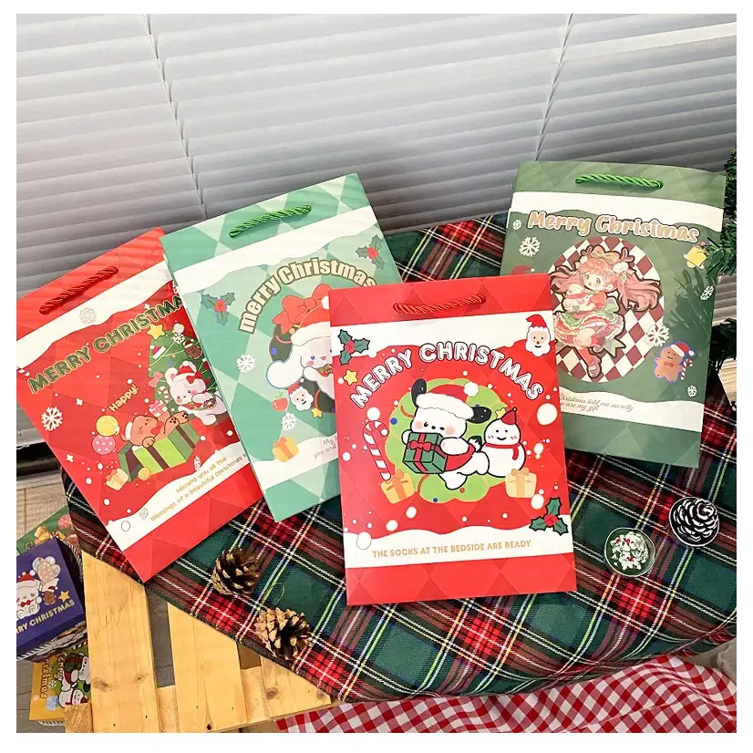 Very Kawaii Holiday Gift Bags for Whimsical Seasonal Gifting - gift bags