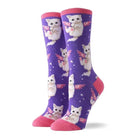 Vibrant Angel Kitten Socks for Kawaii Fashion Lovers - Cosparty