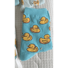 Vibrant Baby Blue Socks for Adventure - Seekers - Cosparty