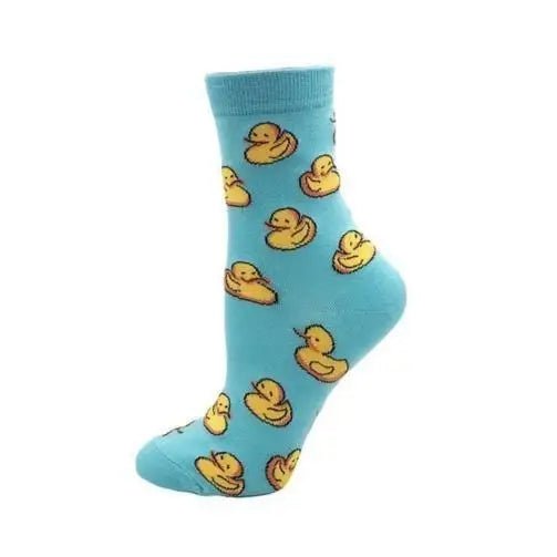 Vibrant Baby Blue Socks for Adventure - Seekers - Cosparty