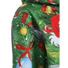 Vibrant Christmas Santa Claus Hooded Sweater for Holiday Comfort - Cosparty
