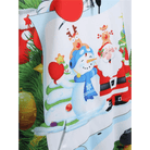 Vibrant Christmas Santa Claus Hooded Sweater for Holiday Comfort - Cosparty