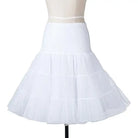 Vibrant Christmas Themed Dress for a Chic Holiday Look - pettiskirt white / S - dress