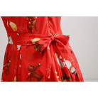 Vibrant Christmas Themed Dress for a Chic Holiday Look - dress