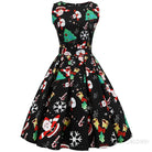 Vibrant Christmas Themed Dress for a Chic Holiday Look - Cosparty