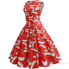 Vibrant Christmas Themed Dress for a Chic Holiday Look - Cosparty