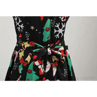 Vibrant Christmas Themed Dress for a Chic Holiday Look - Cosparty
