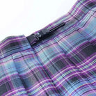 Vibrant Plaid School Girl Skirt Available in Plus Sizes up to 2XL - Cosparty